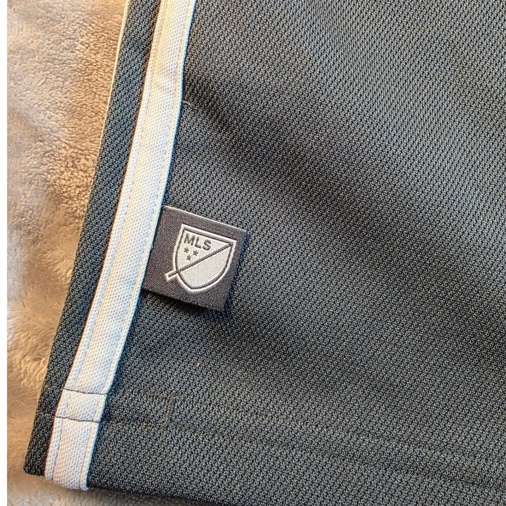 Adidas FC‎ Dallas Polo Shirt Mens Small Grey Climalite MLS Soccer